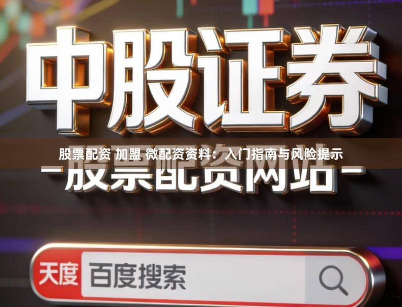股票配资 加盟 微配资资料：入门指南与风险提示
