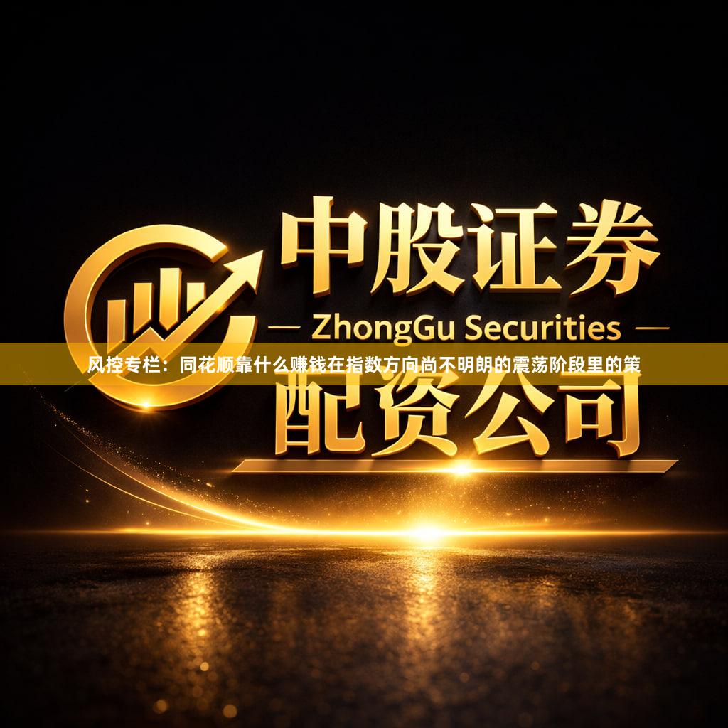 风控专栏：同花顺靠什么赚钱在指数方向尚不明朗的震荡阶段里的策