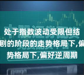 处于指数波动受限但结构分化加剧的阶段的走势格局下,偏好逆周期