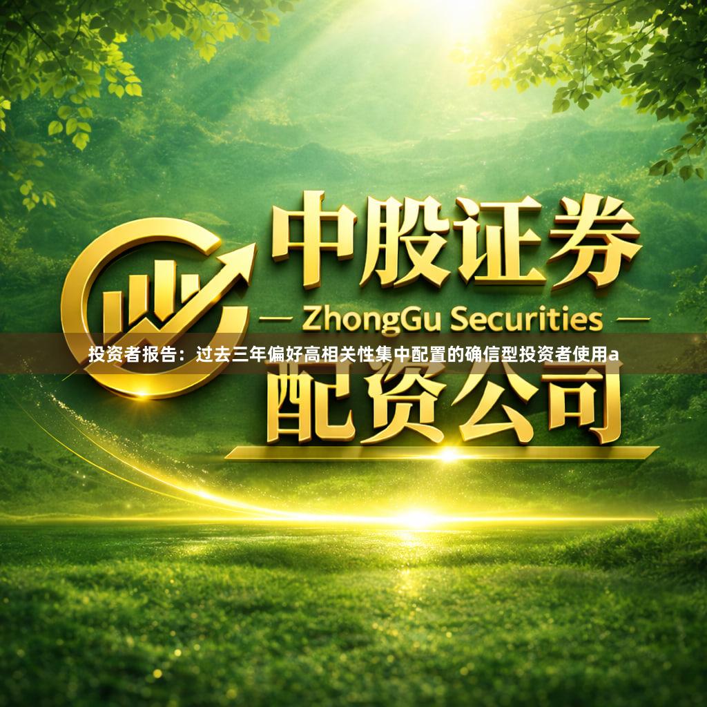 投资者报告：过去三年偏好高相关性集中配置的确信型投资者使用a