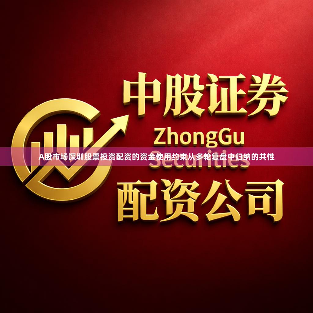 A股市场深圳股票投资配资的资金使用约束从多轮复盘中归纳的共性